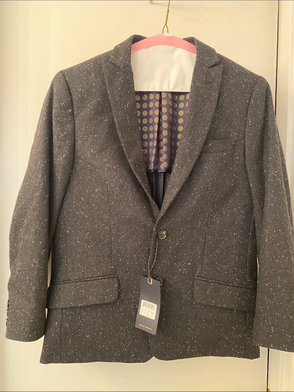 Scotch & Soda Charcoal Speckled Sport Coat